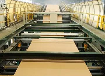 corrugated paper production line