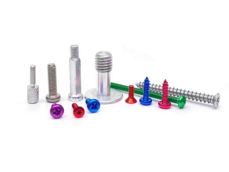 colorful plated screws
