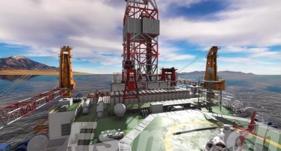 3D graphic software-offshore platform